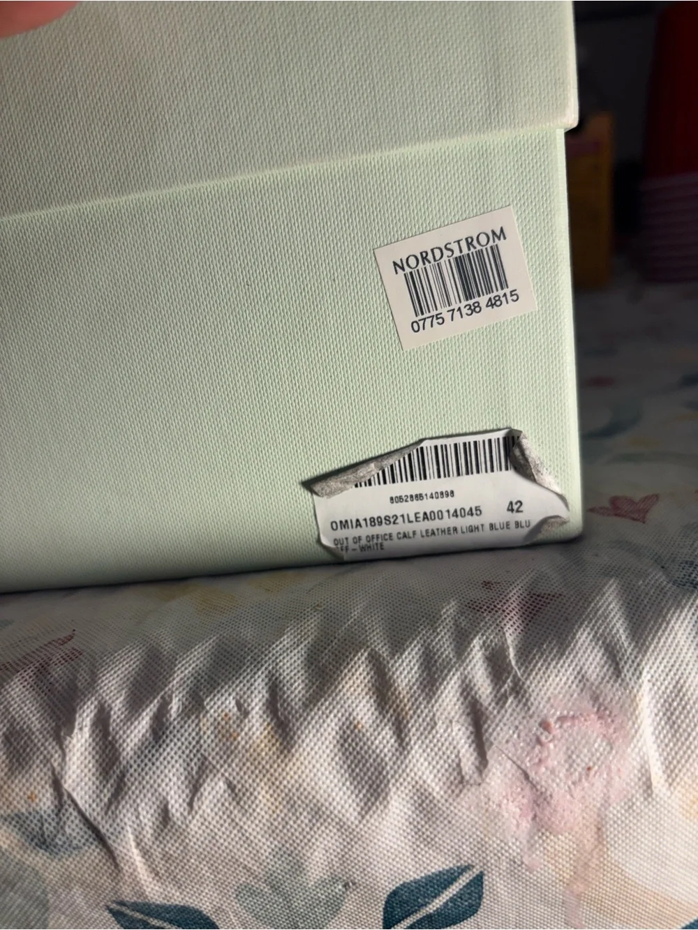 Off-White Out Of Office Blue Sneakers EU 42 US 9 OG All
